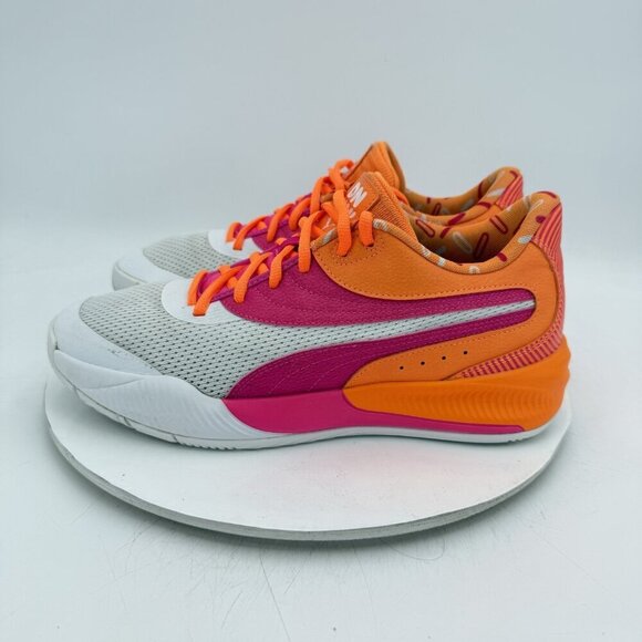 Puma Dunkin' Donuts X Triple Men Sz 10 376438-01 Iced Coffee Day Basketball Shoe - Picture 1 of 11